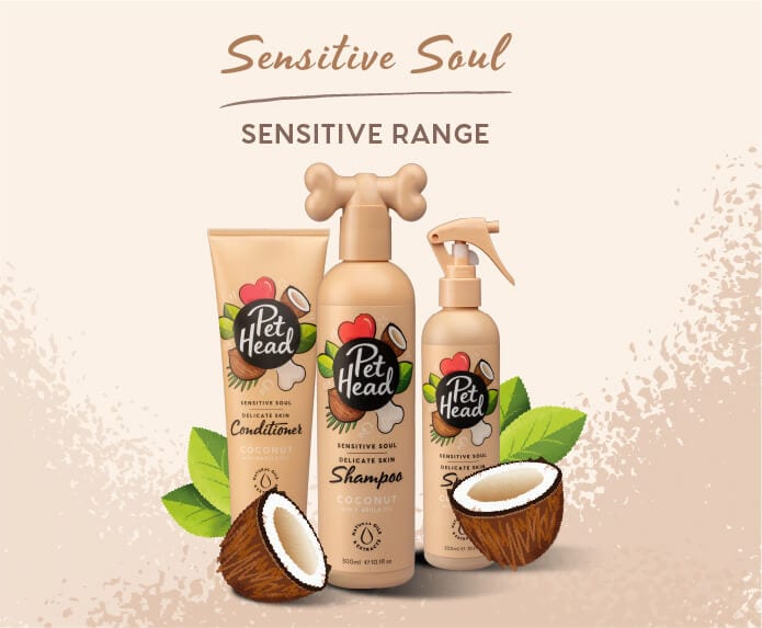 Pet Head Sensitive Soul - Delicate Skin Shampoo - 300ml