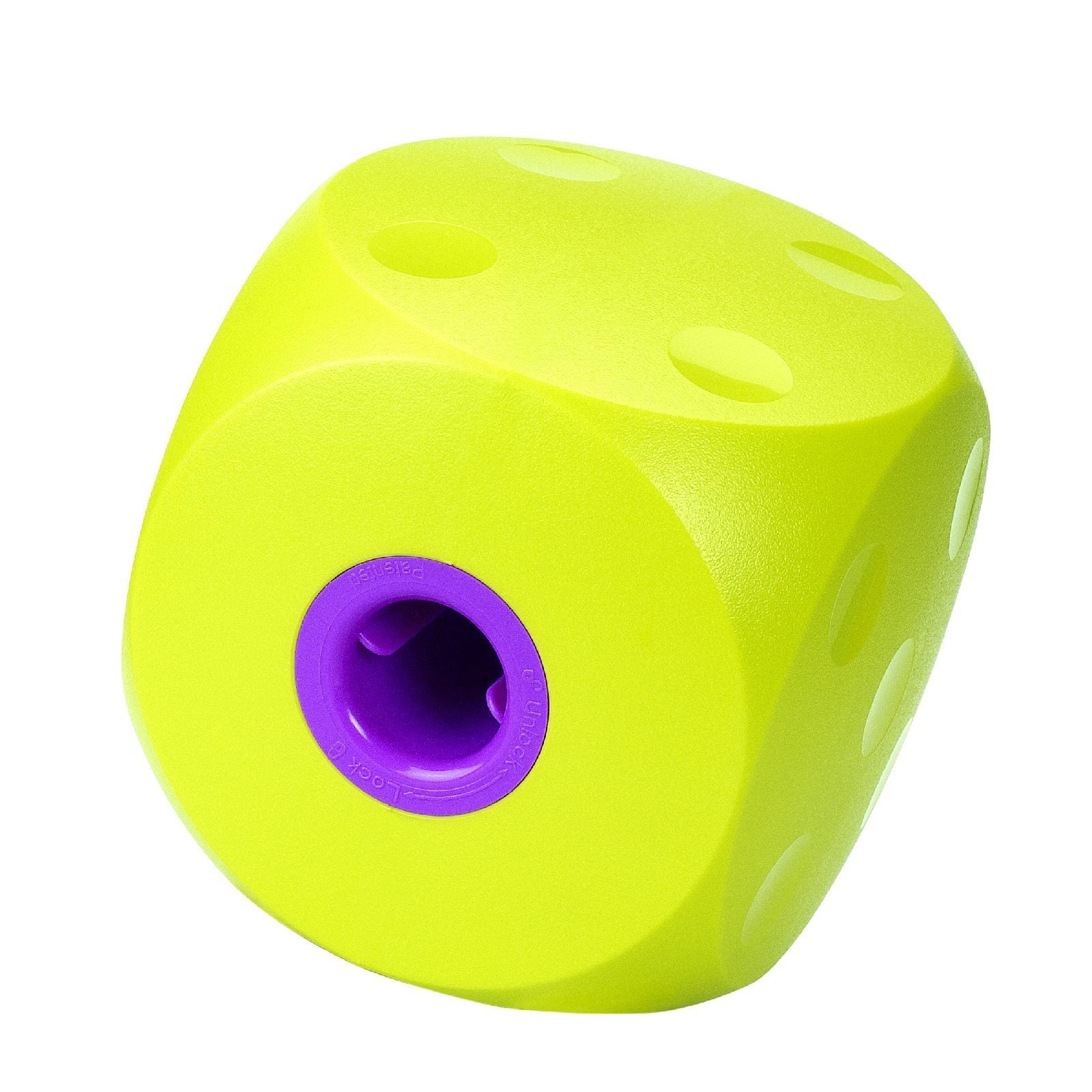 Buster Food Cube Interactive Treat Dispensing Dog Toy - Lime - Large