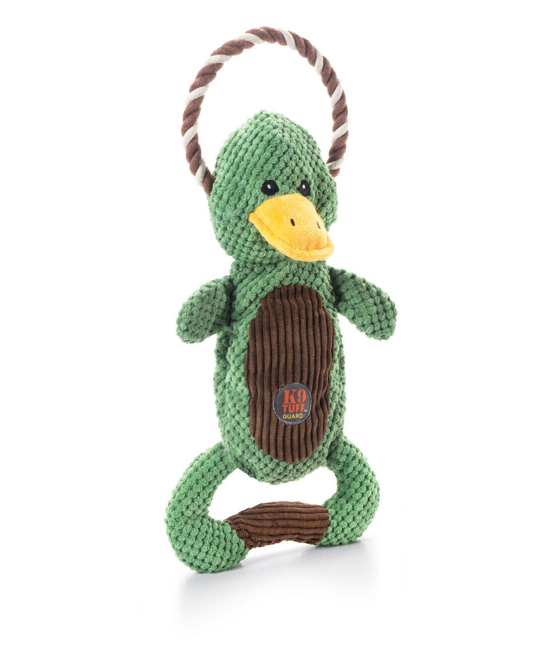 Charming Pet Scrunch Bunch & Squeak Dog Toy - Duck