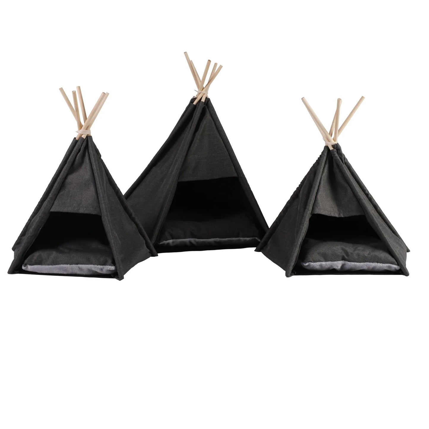 Charlie’s Pet Teepee Tent – Charcoal