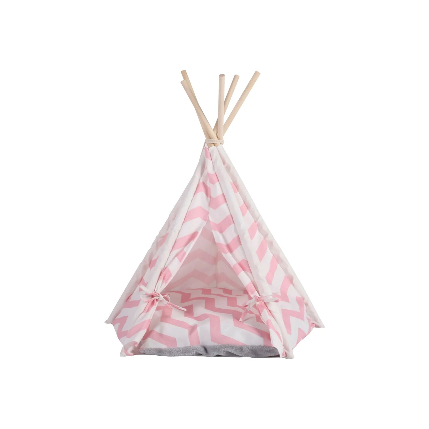 Charlie’s Pet Teepee Tent – Pink Wave