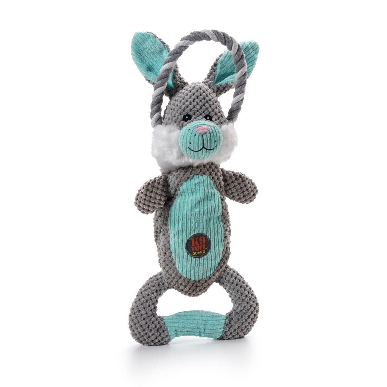 Charming Pet Scrunch Bunch & Squeak Dog Toy - Bunny