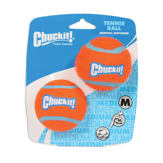 Chuck It Tennis Balls Pack of 2/4 – Medium