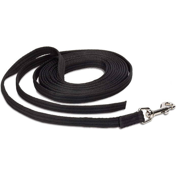 Company of Animals LIGHTWEIGHT Training Lead Recall Line - 8mm - 5M - Black