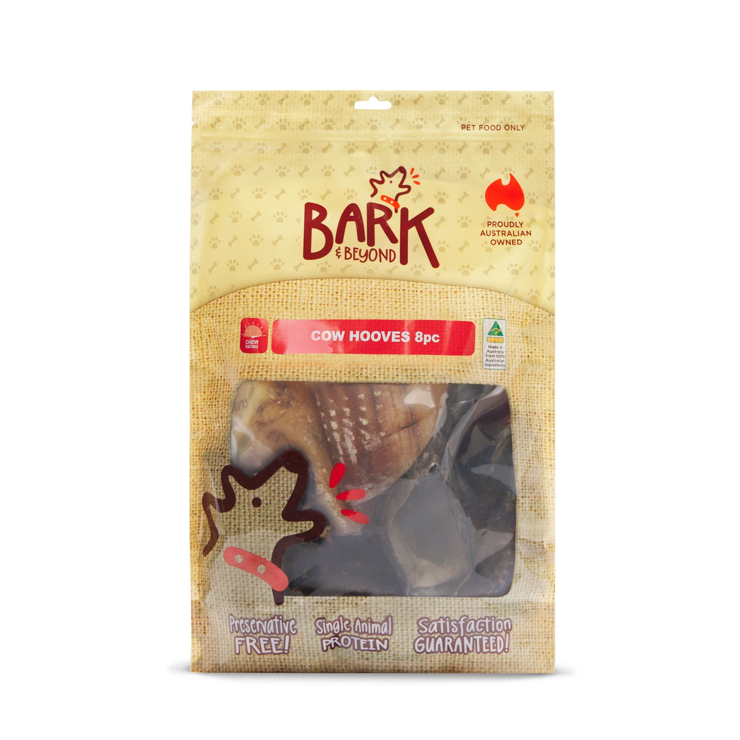 Bark & Beyond Cow Hooves - 8pc