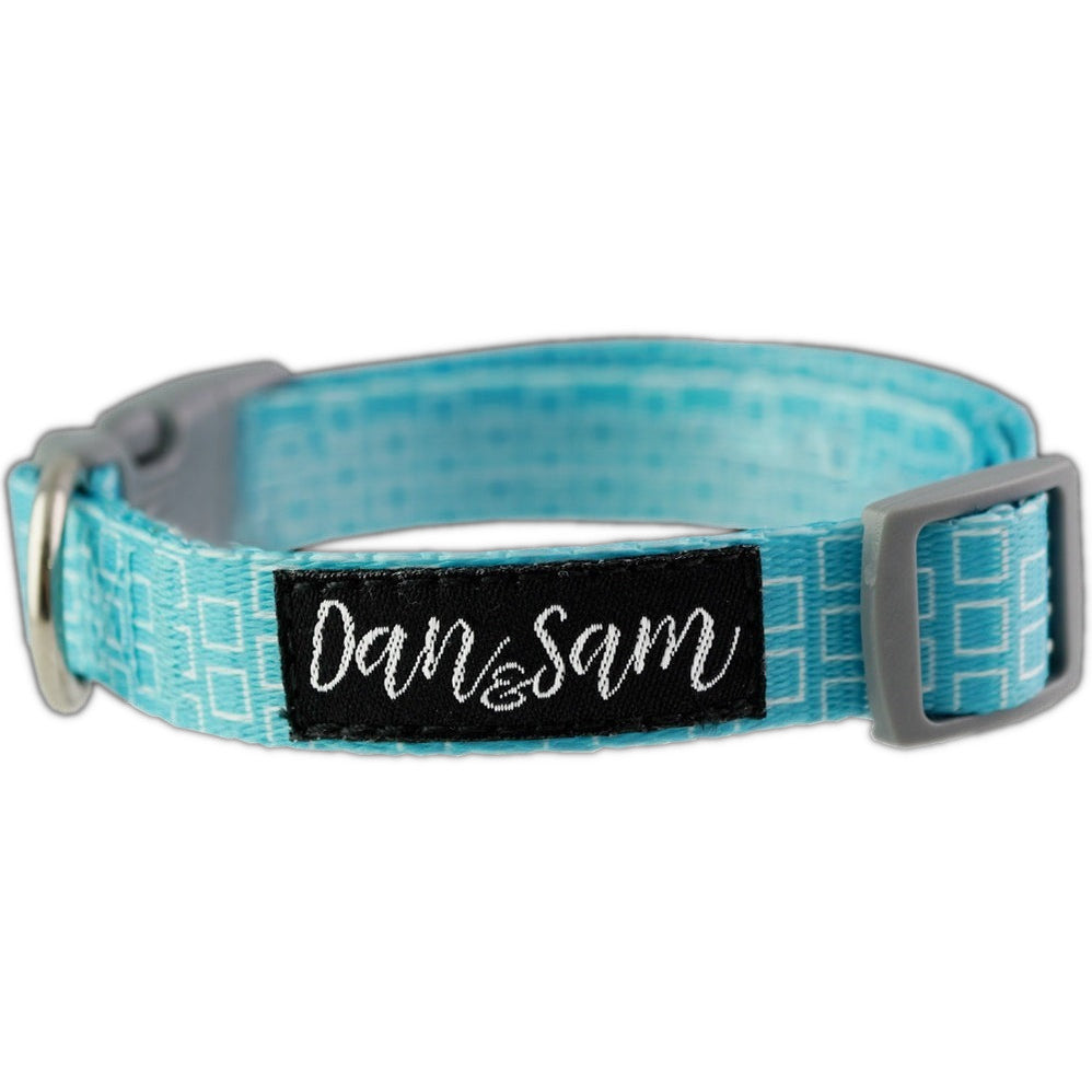 Dan & Sam Adjustable Polyester Dog Webbing Collar – Grooving