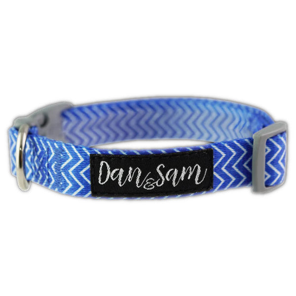 Dan & Sam Adjustable Polyester Dog Webbing Collar – Ziggy