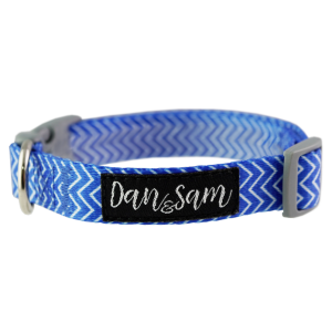 Dan & Sam Adjustable Polyester Dog Webbing Collar – Ziggy