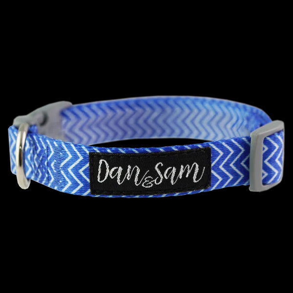 Dan & Sam Adjustable Polyester Dog Webbing Collar – Ziggy