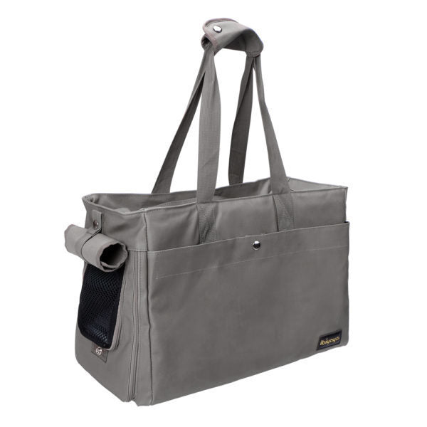 Canvas Pet Tote - Grey by Ibiyaya