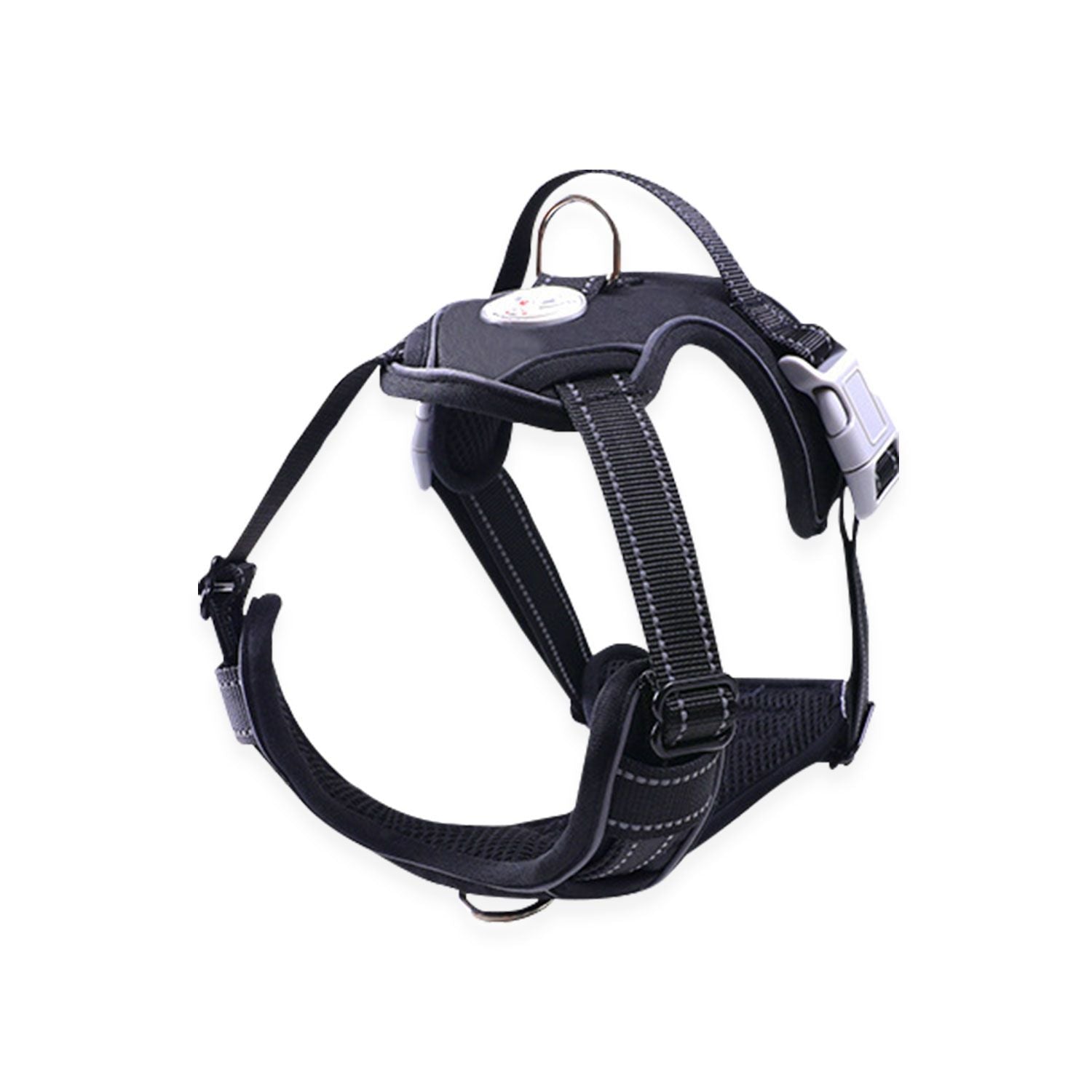 FLOOFI Dog Harness Vest - Black - L