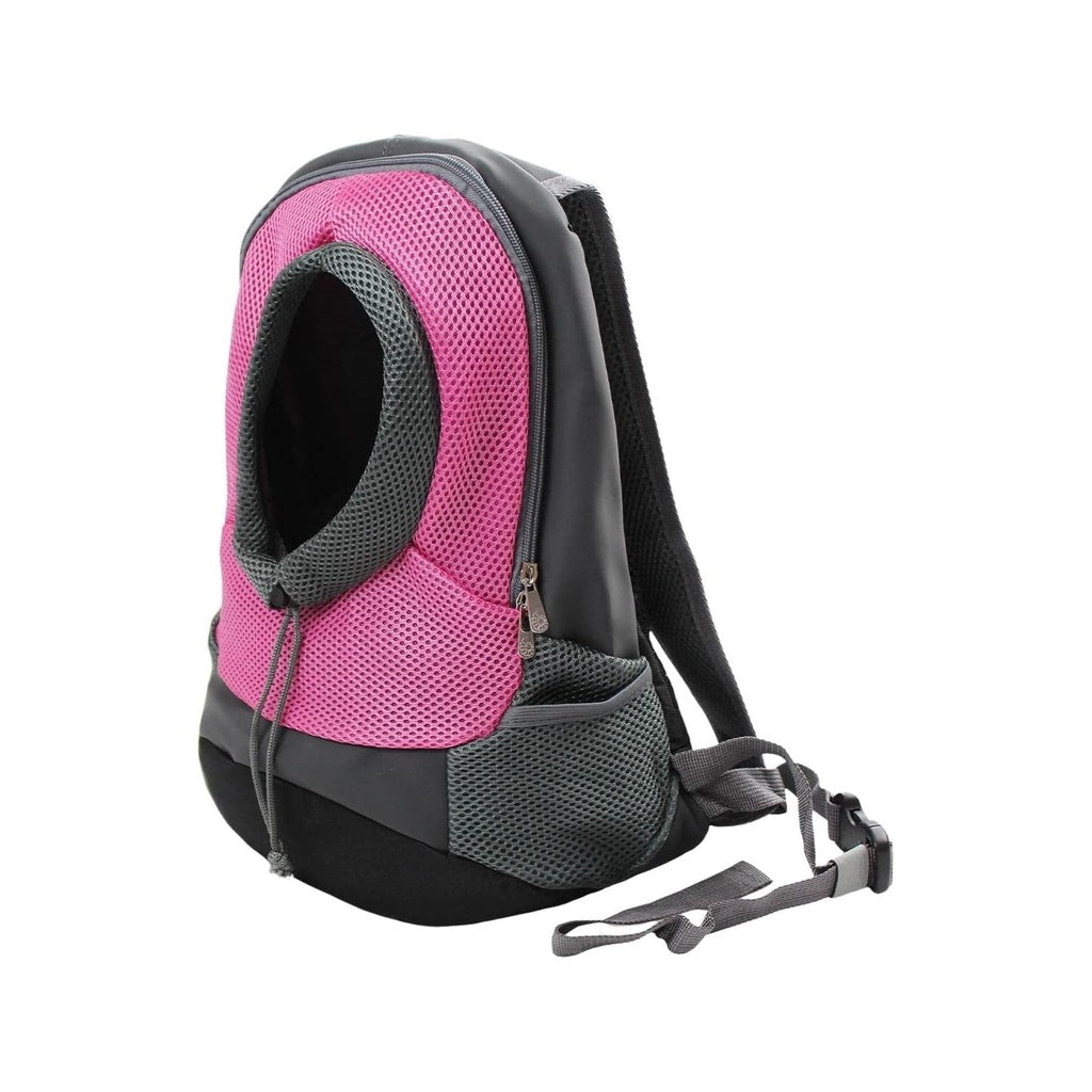 FLOOFI Front Carrier Backpack - Pink - L