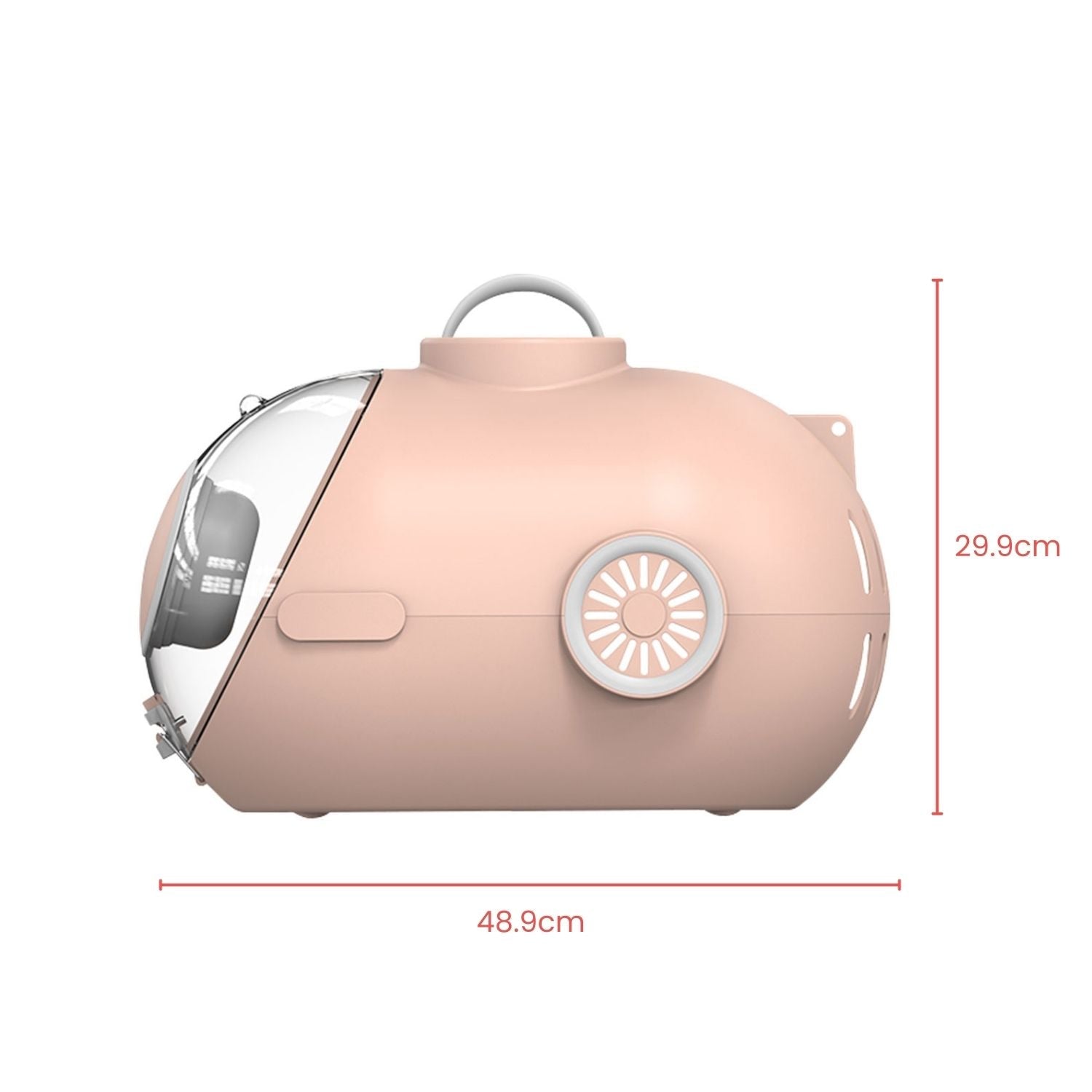 FLOOFI Smart Pet Carrier (Pink)