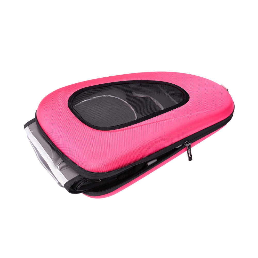 5-In-1 Combo Eva Pet Carrier/Stroller - Hot Pink by Ibiyaya