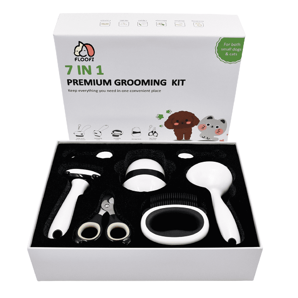 Floofi 7 in 1 Pet Grooming Set