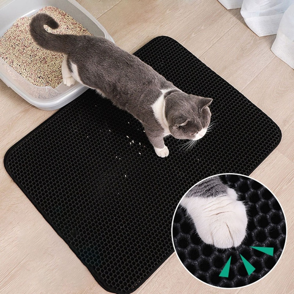 Floofi Litter Mat - Bone