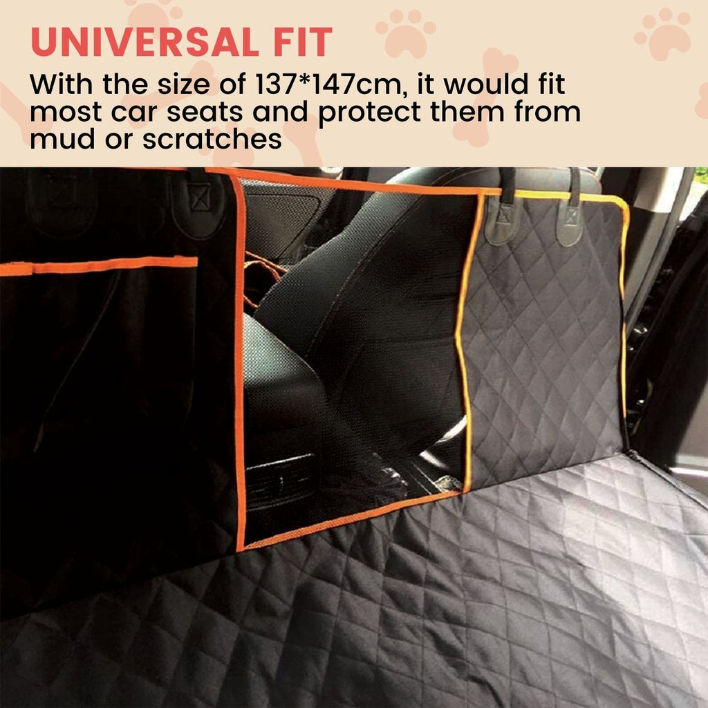 Floofi Pet Car Back Seat Cover Waterproof