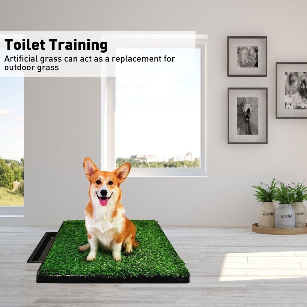 Floofi Pet Grass Training Potty and 2 Mats Set