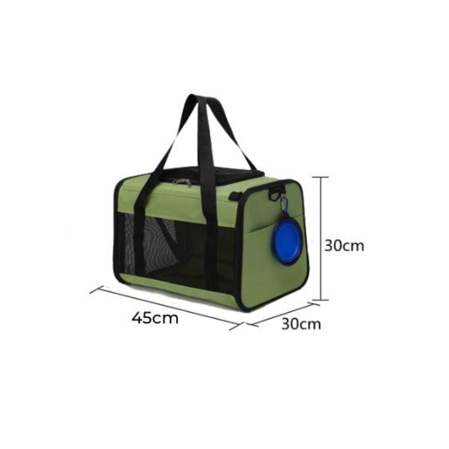 Floofi Portable Pet Carrier M Size (Green)