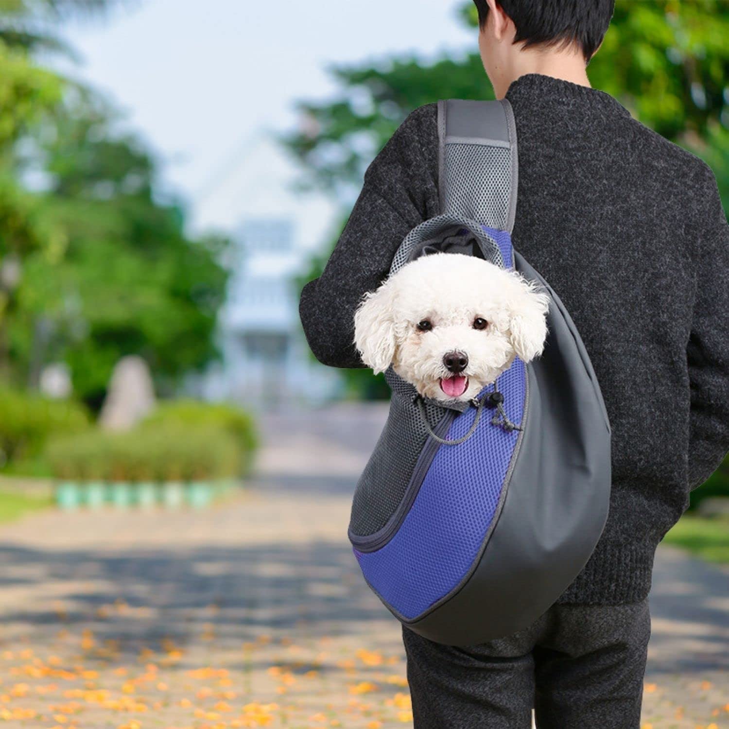 Floofi Sling Pouch (S Dark Blue)