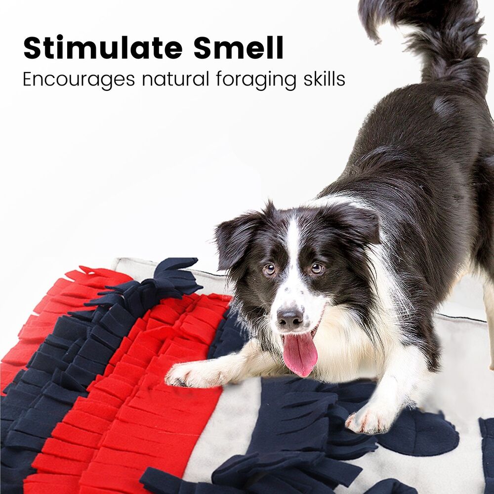 Floofi Snuffle Mat (Red & Blue)