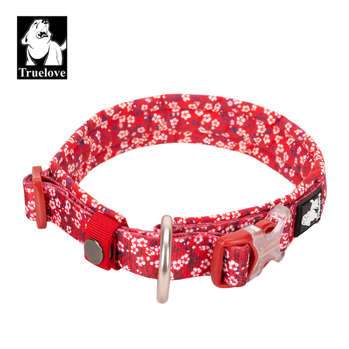 Floral Collar Poppy Red S