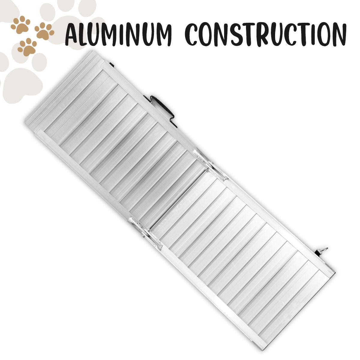 Foldable Aluminium Dog Ramp - 183 x 38cm