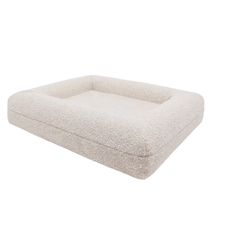 HOPD Memory Foam Dog Bed in Bouclé - Large