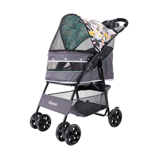 Ibiyaya Cloud 9 Pet Stroller (Up to 20kg) - Mint Green