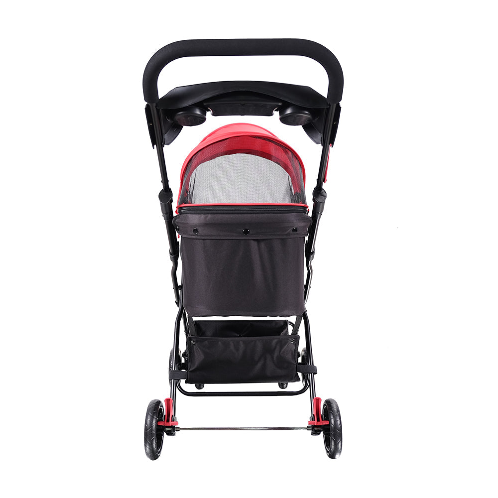 Ibiyaya Easy Strolling Pet Buggy (Up to 20kg) - Rouge Red