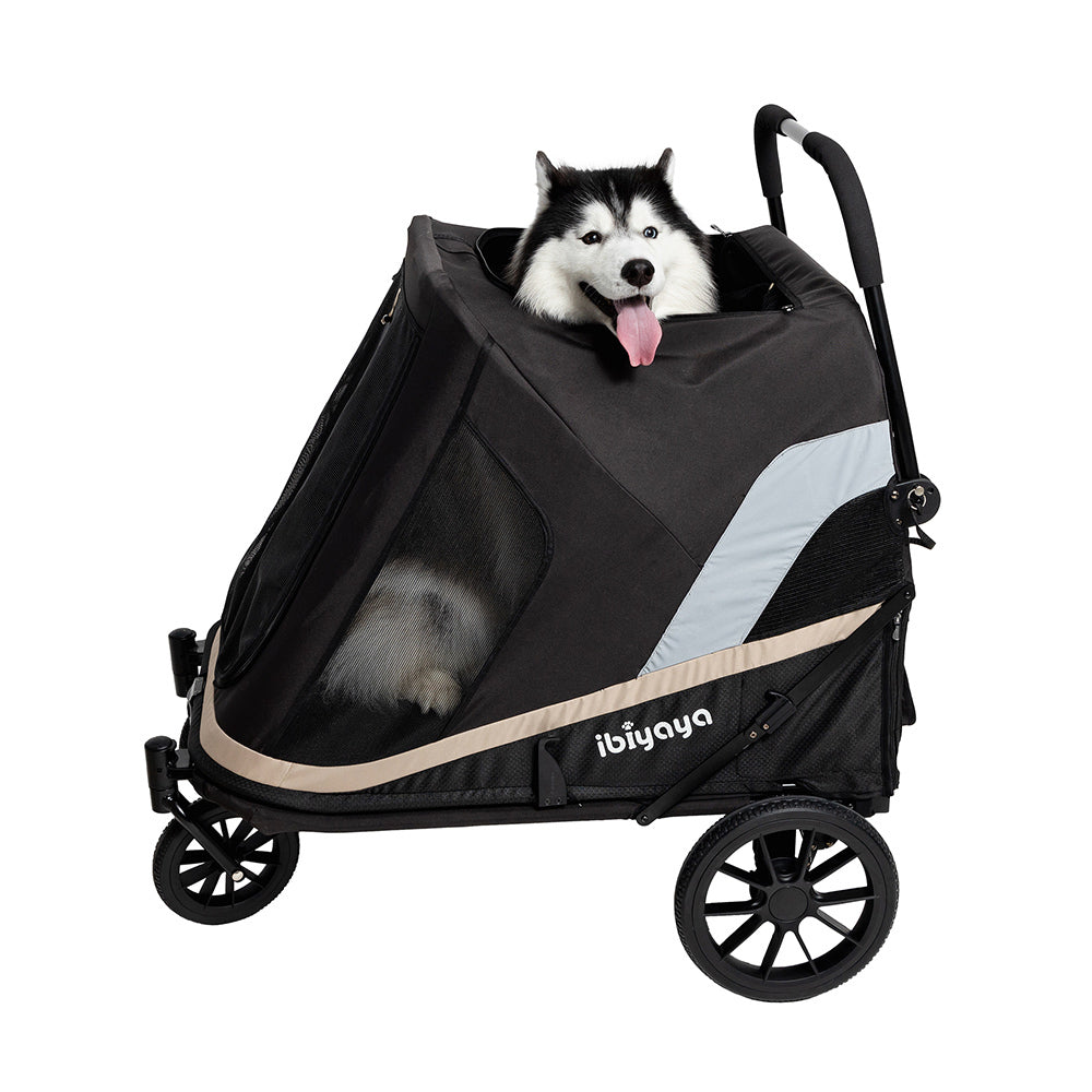 Ibiyaya Grand Cruiser Large Dog Stroller Pram for Dogs (Up to 50kg)