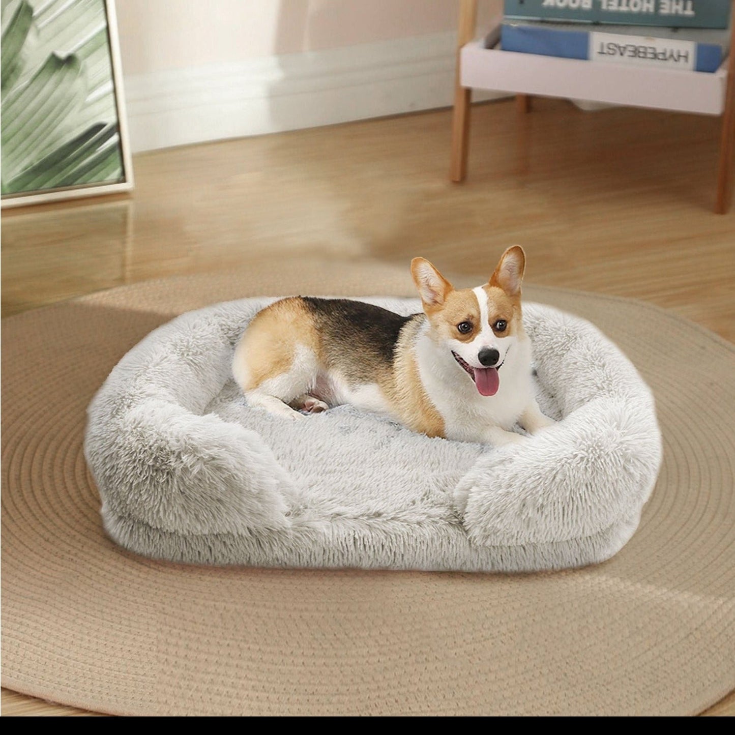 Memory Foam Warm Soft Plush Calming Bed XXL