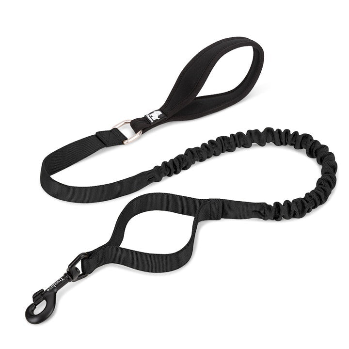 Military leash black - L