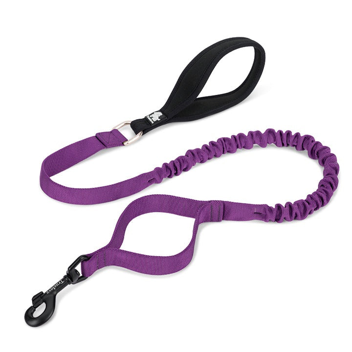 Military leash purple - L