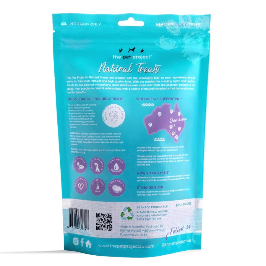 The Pet Project Natural Treats – Liver Strips 180g