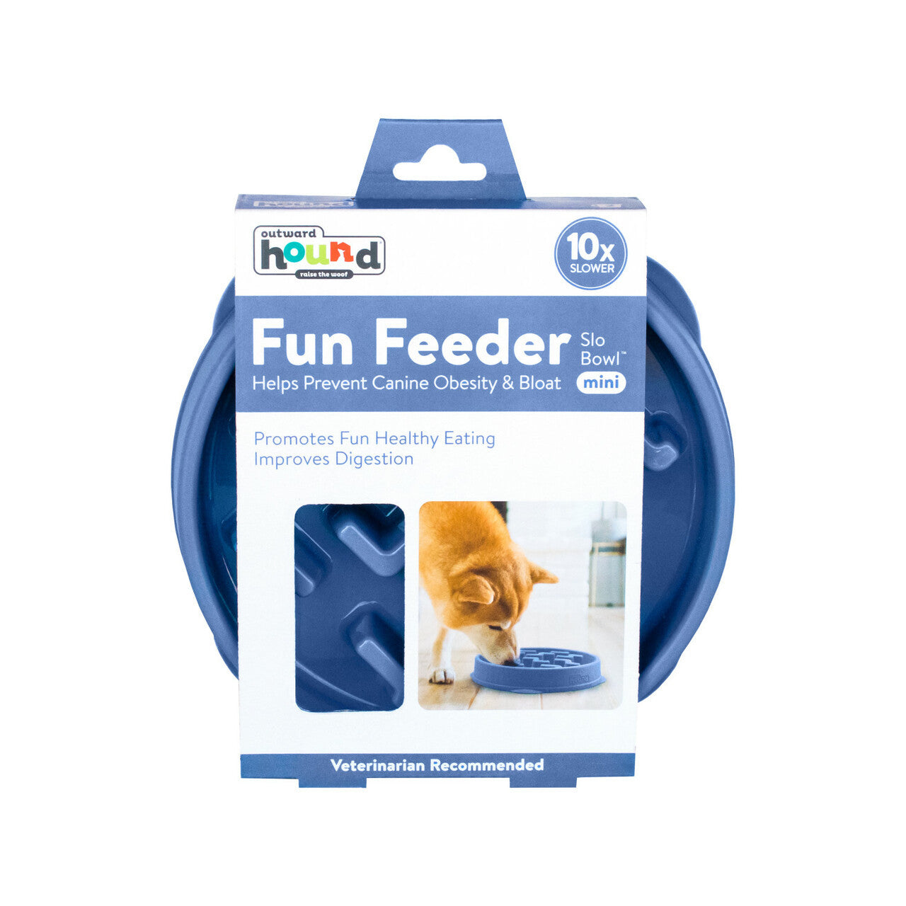 Outward Hound Fun Feeder Slo Bowl – Mini