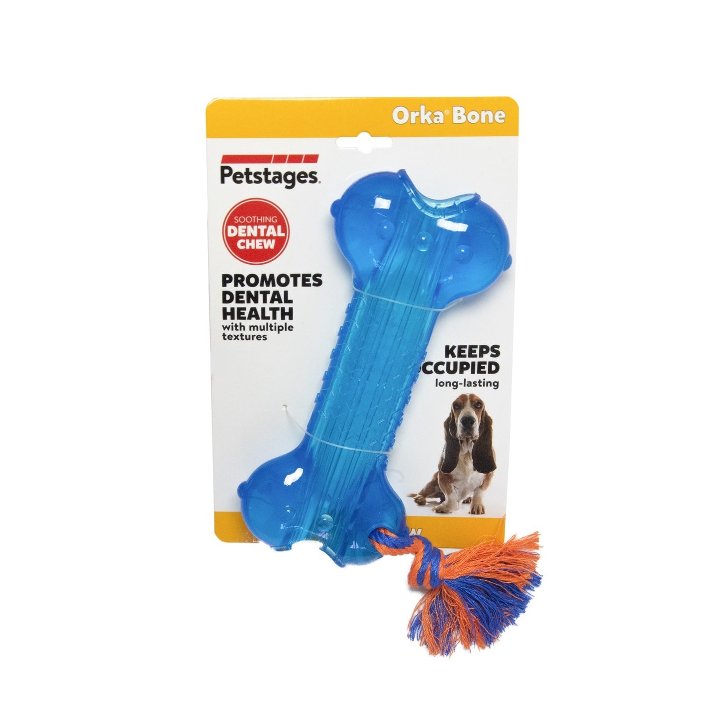 Petstages Orka Floating Teething Bone Chew Dog Toy