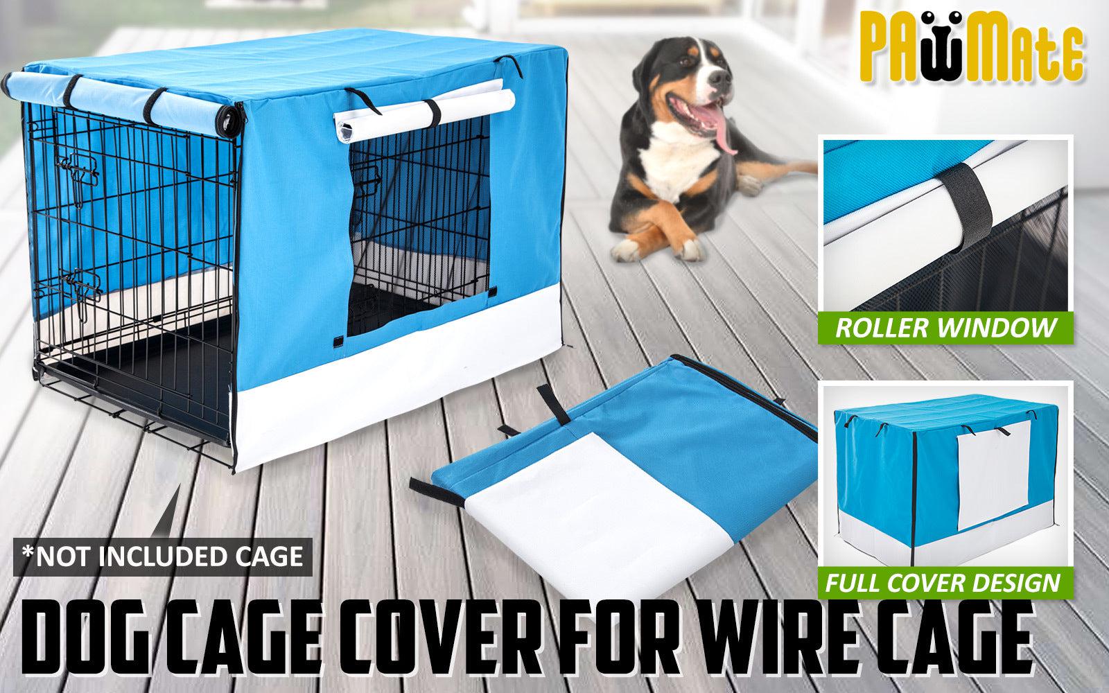 Paw Mate Cage Cover Blue 24in