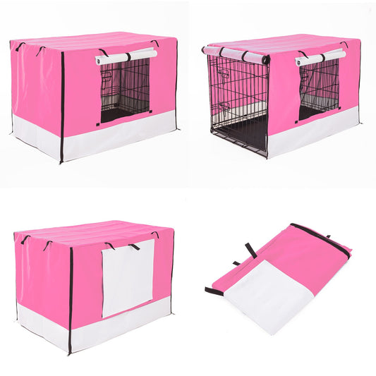 Paw Mate Cage Cover Pink 24in