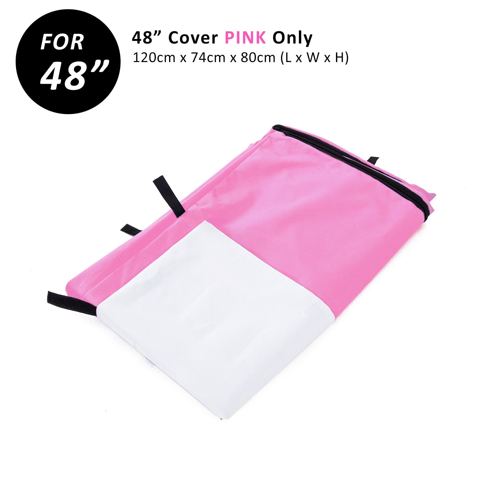 Paw Mate Cage Cover Pink 48in