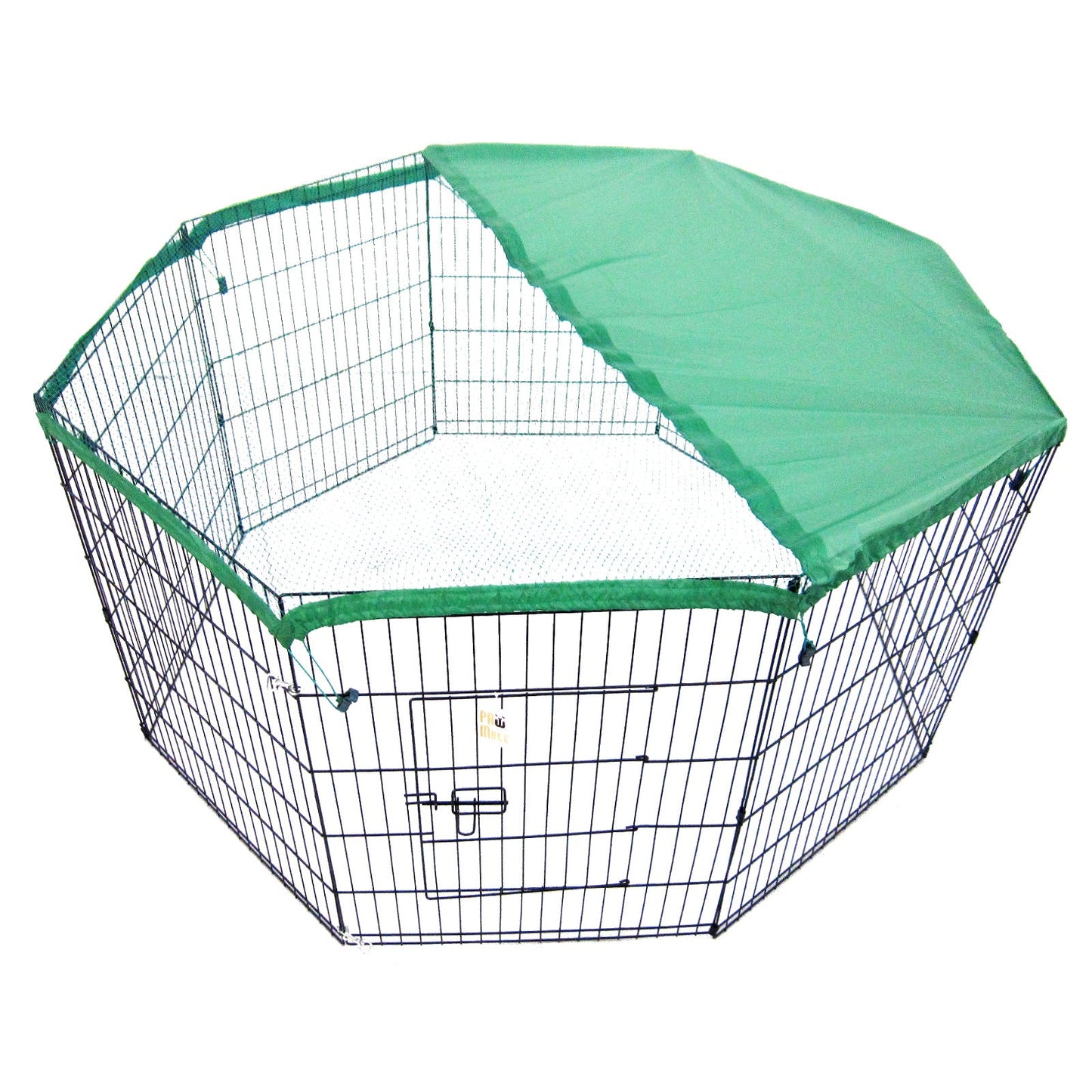 Paw Mate Net Cover for Pet Playpen Green 30in