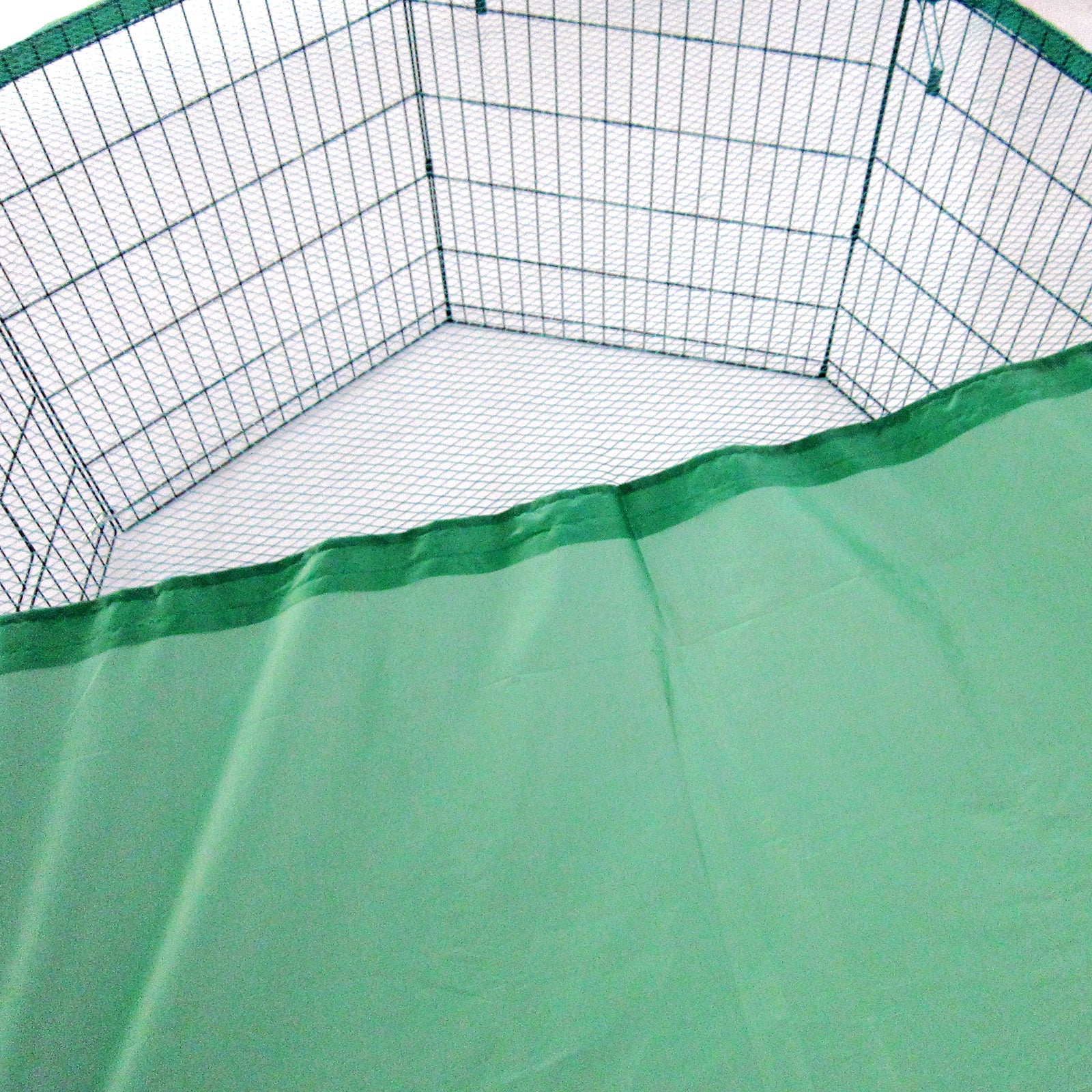 Paw Mate Net Cover for Pet Playpen Green 30in