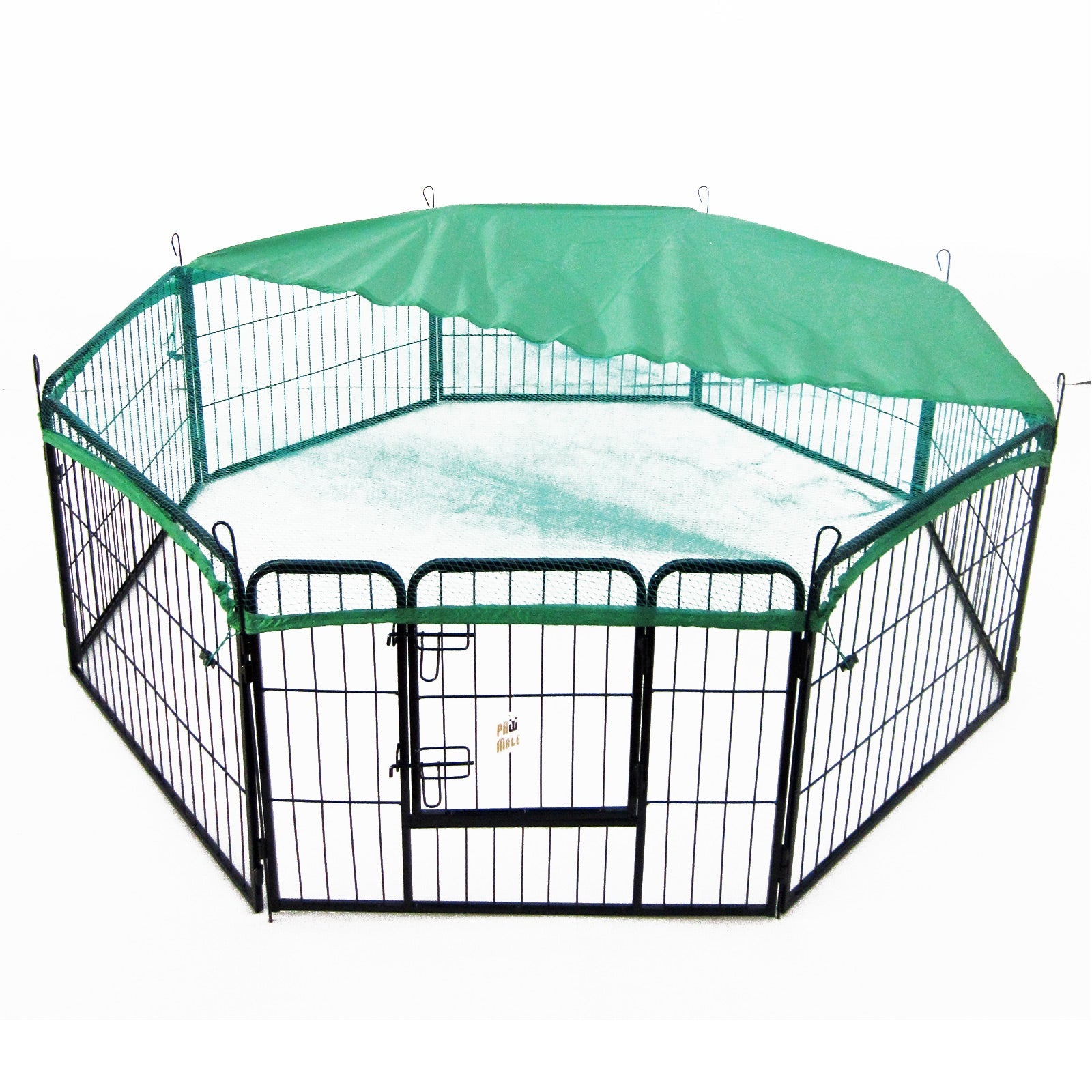 Paw Mate Net Cover for Pet Playpen Green 32in