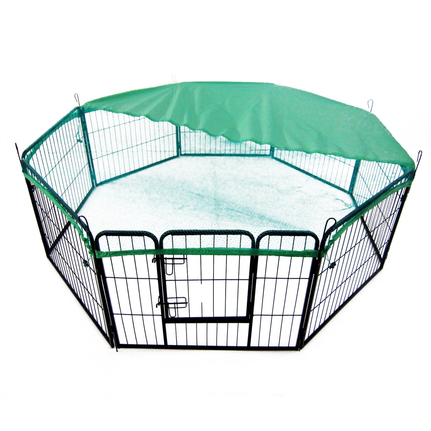 Paw Mate Net Cover for Pet Playpen Green 32in