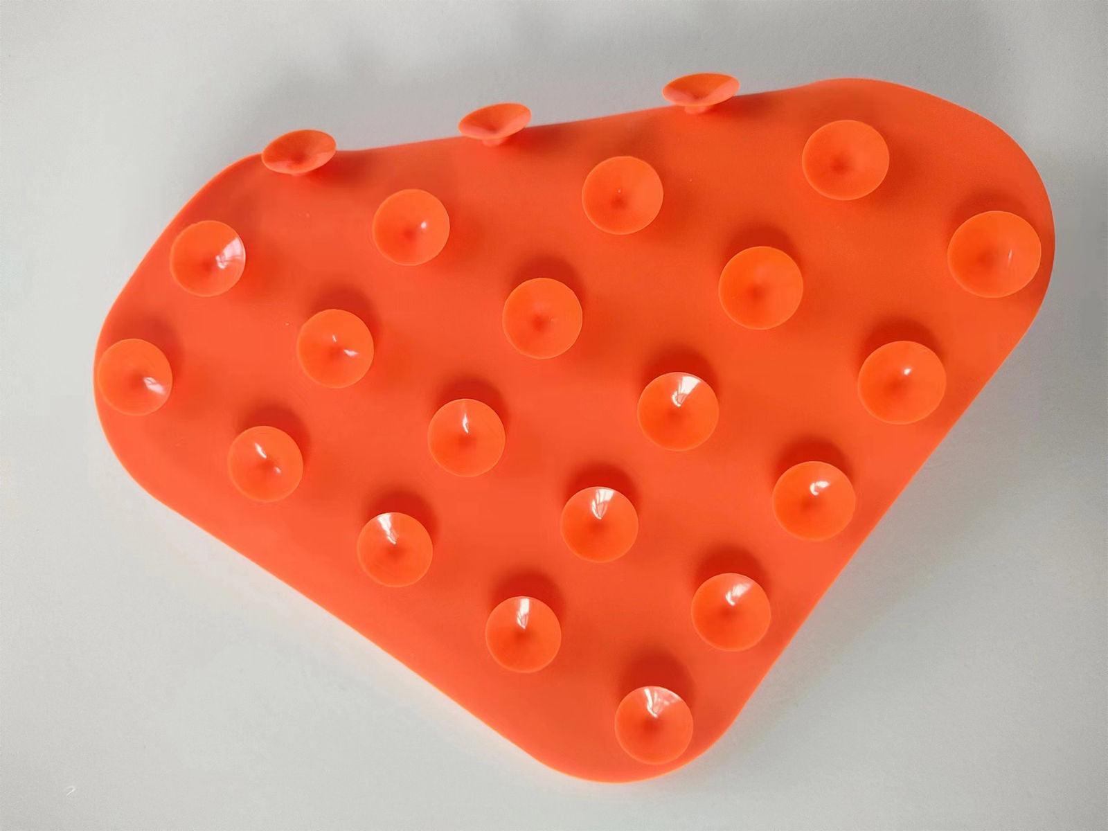 Pawfriends Asphyxia-resistant Silicone Lick Mat Orange