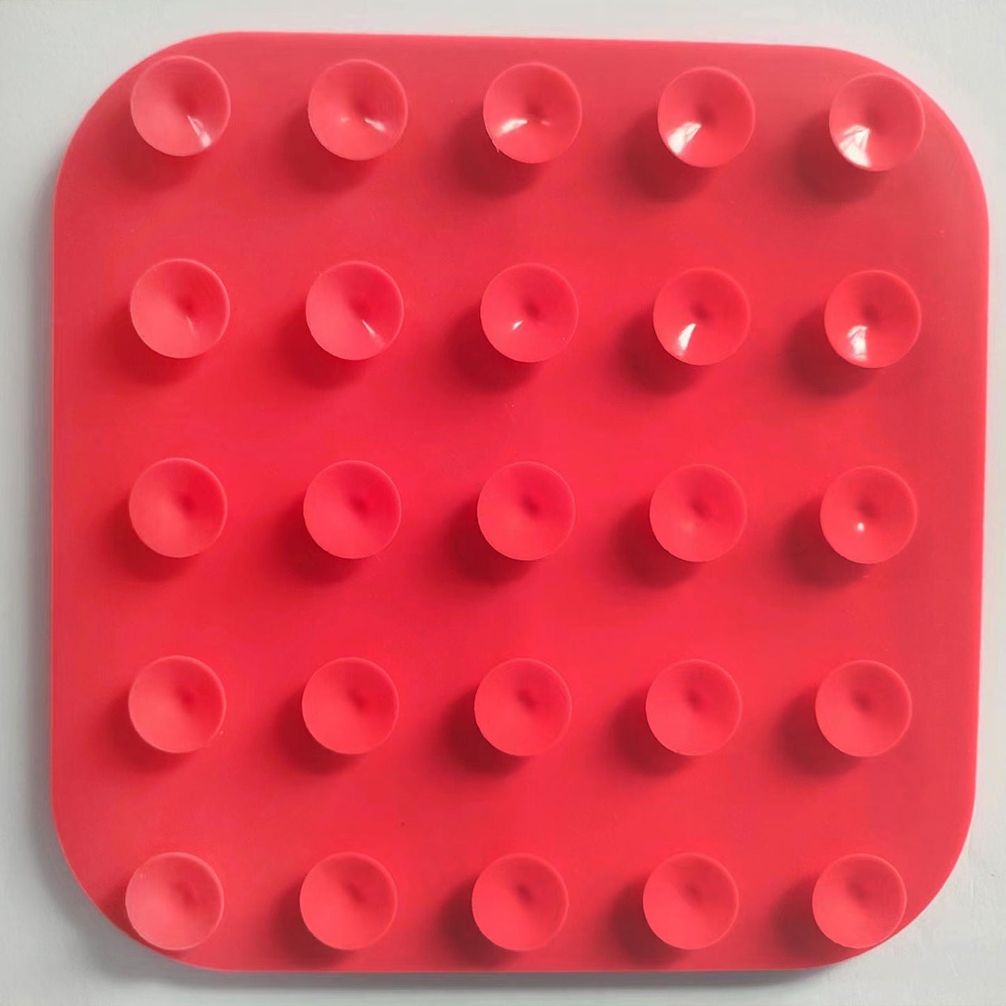 Pawfriends Asphyxia-resistant Silicone Lick Mat Red