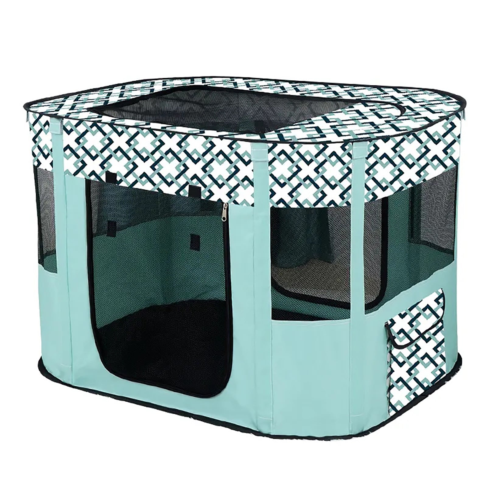 Pawfriends Delivery Room Fence Tent Green XL