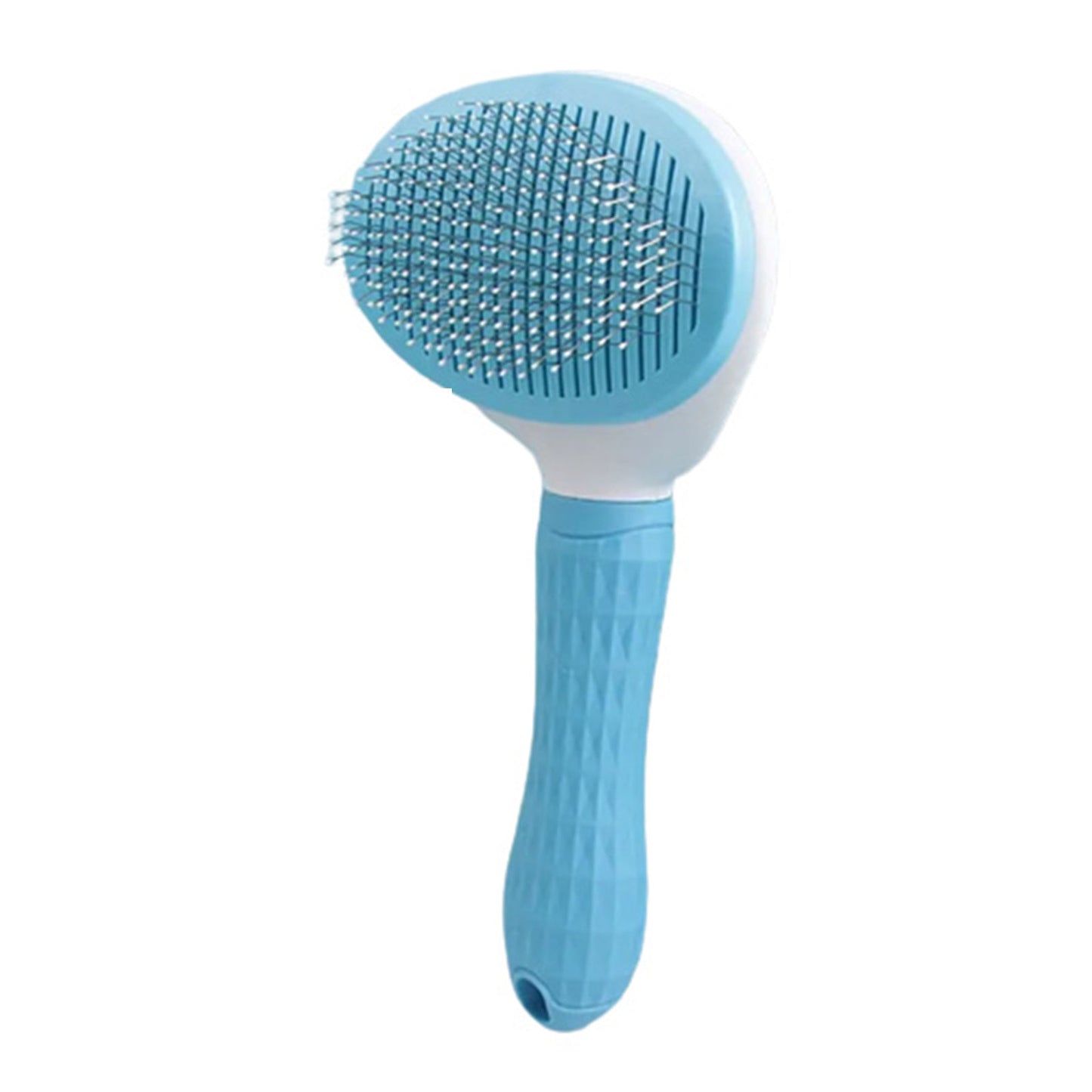 Pawfriends Pet Comb Brush Oval Blue