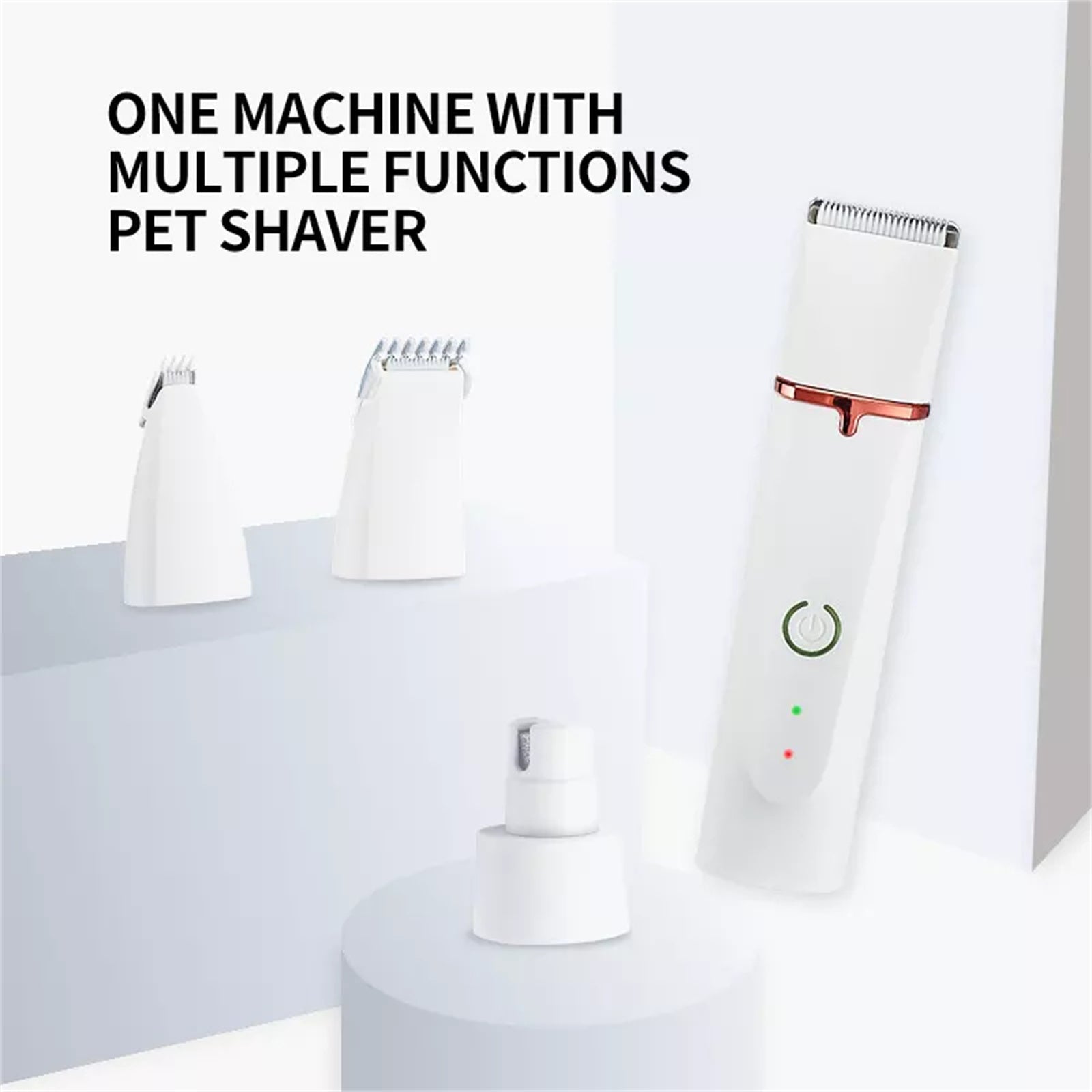 Pawfriends Pet Shaver Four-in-one Electric Hair Clipper And Nail Sharpener