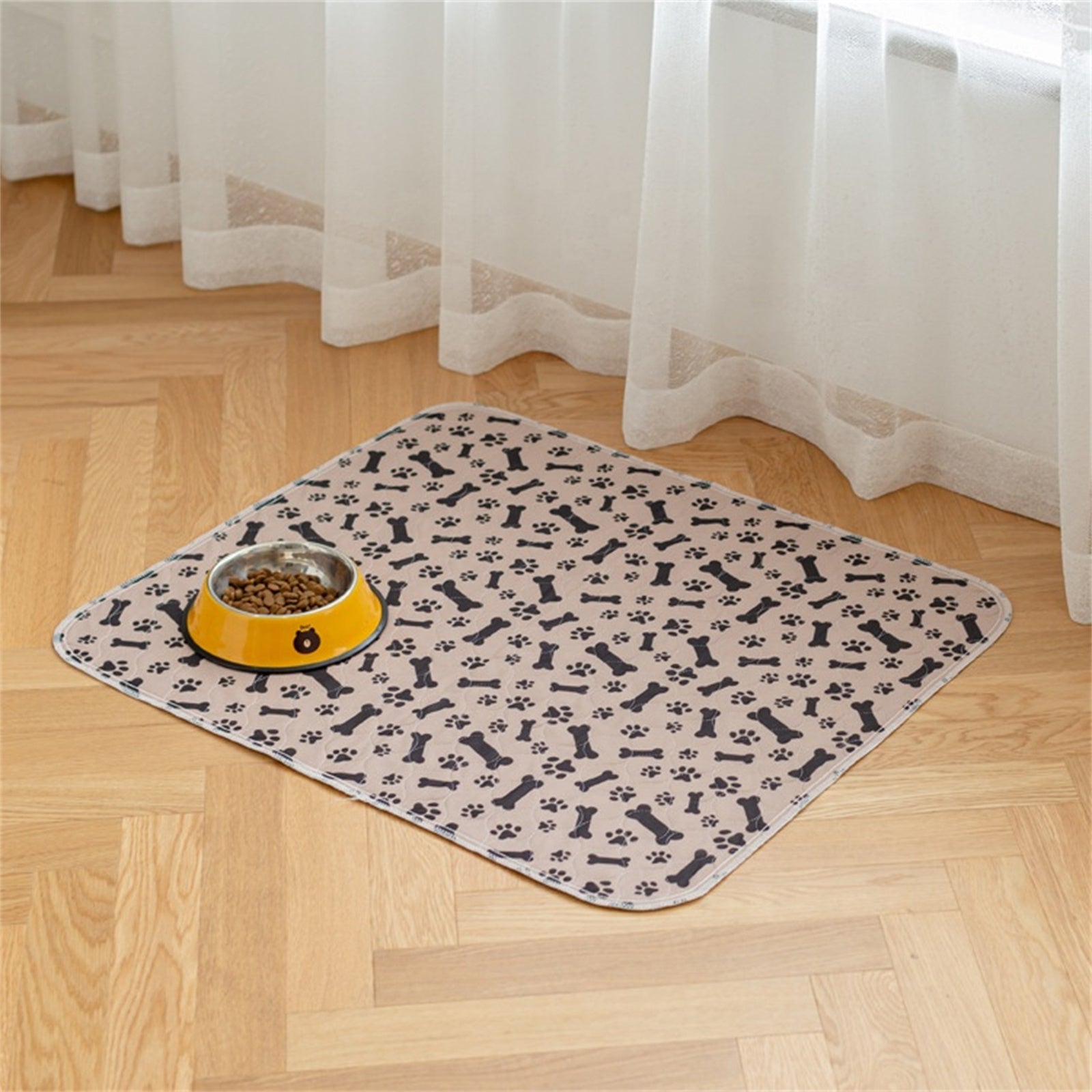 Pawfriends Washable Pet Pee Pad Reusable - Coffee M 40x60